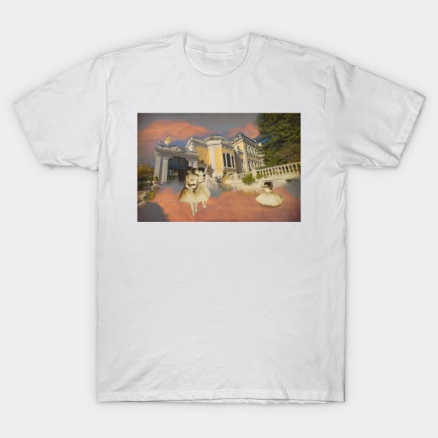 Degas ballet dancers at Vale Flor Palace in Lisbon. T-Shirt by terezadelpilar